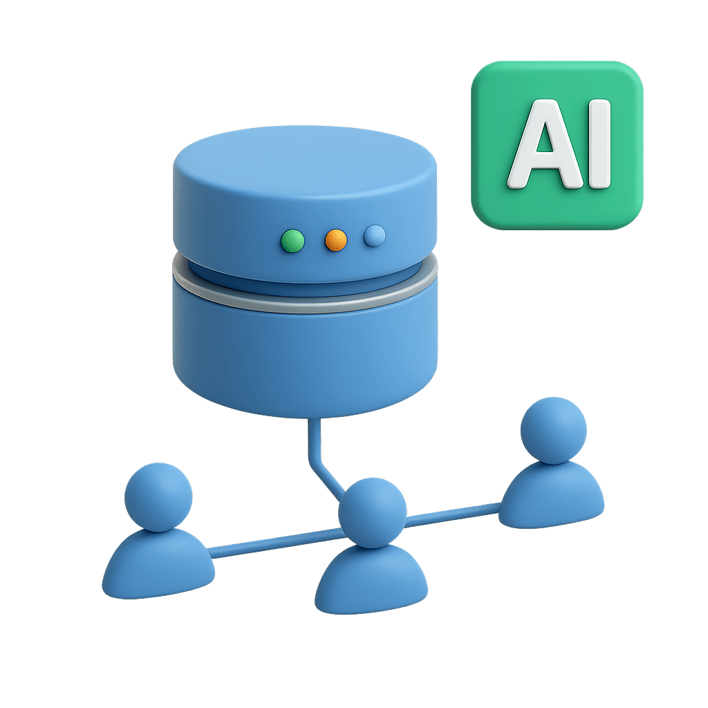AI Database Illustration